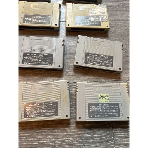 Vintage Japanese Nintendo Super Famicom video game  - BIG LOT of 25 - US Seller - Picture 14 of 14